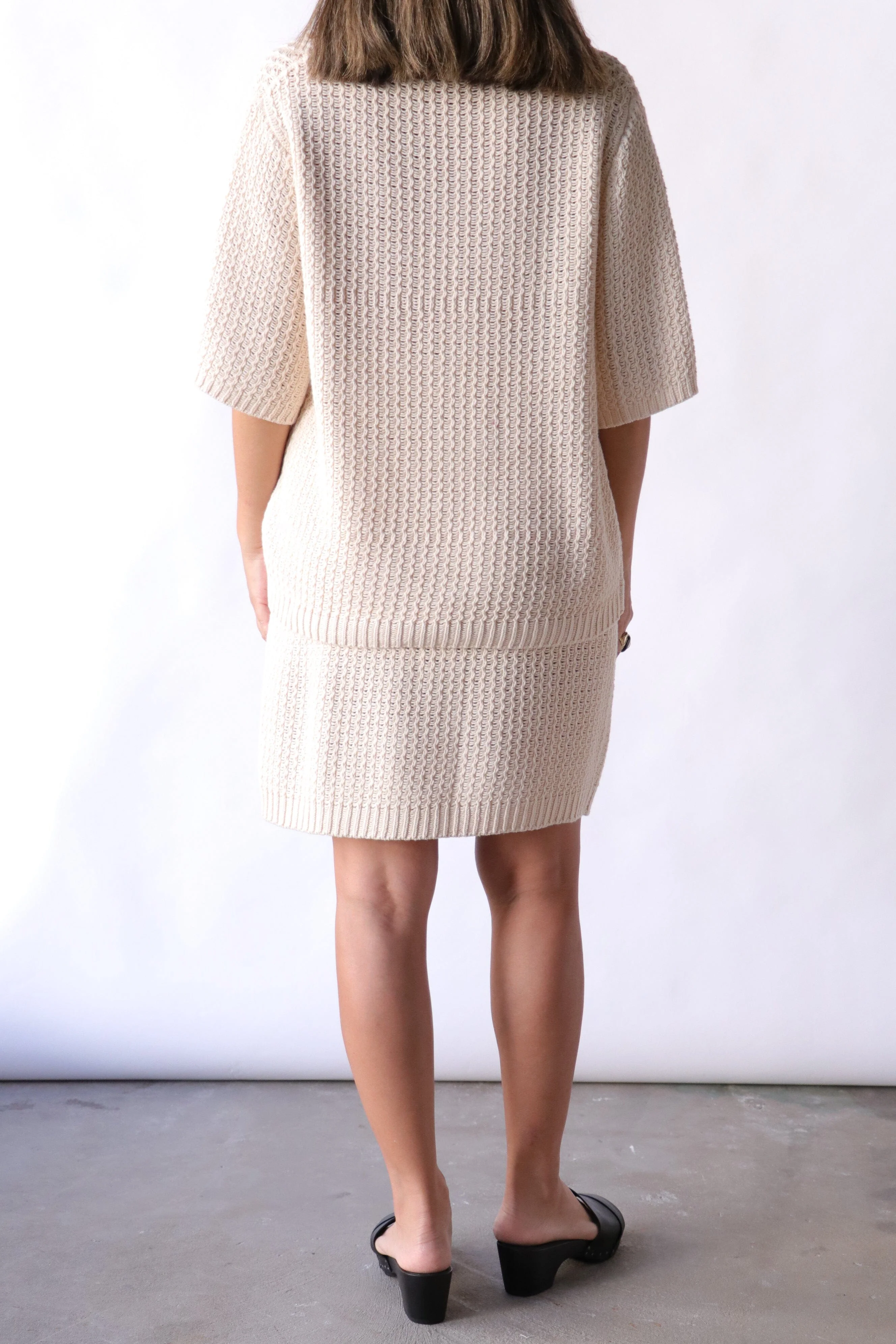 Lauren Manoogian Rack Polo in Ivory - Image 3