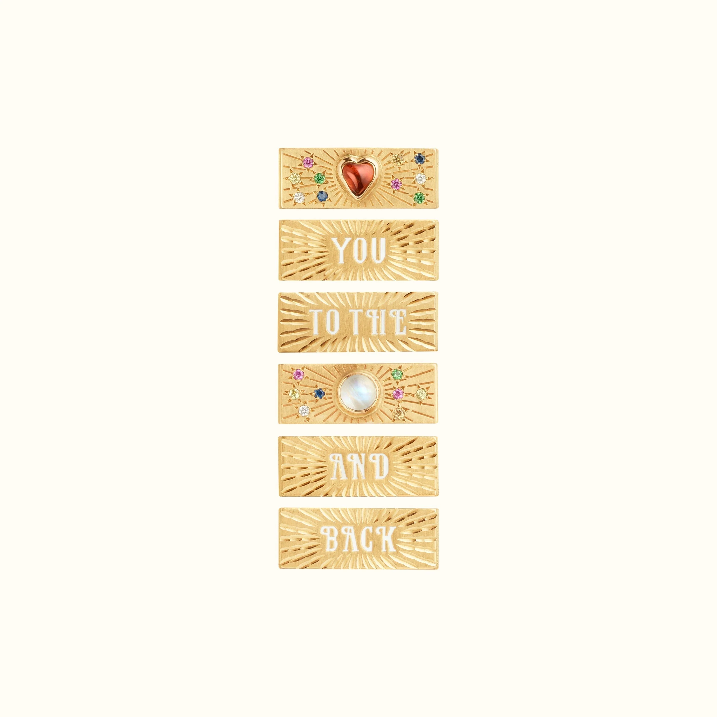 Marie Lichtenberg Love You Multicolor Locket - Image 4