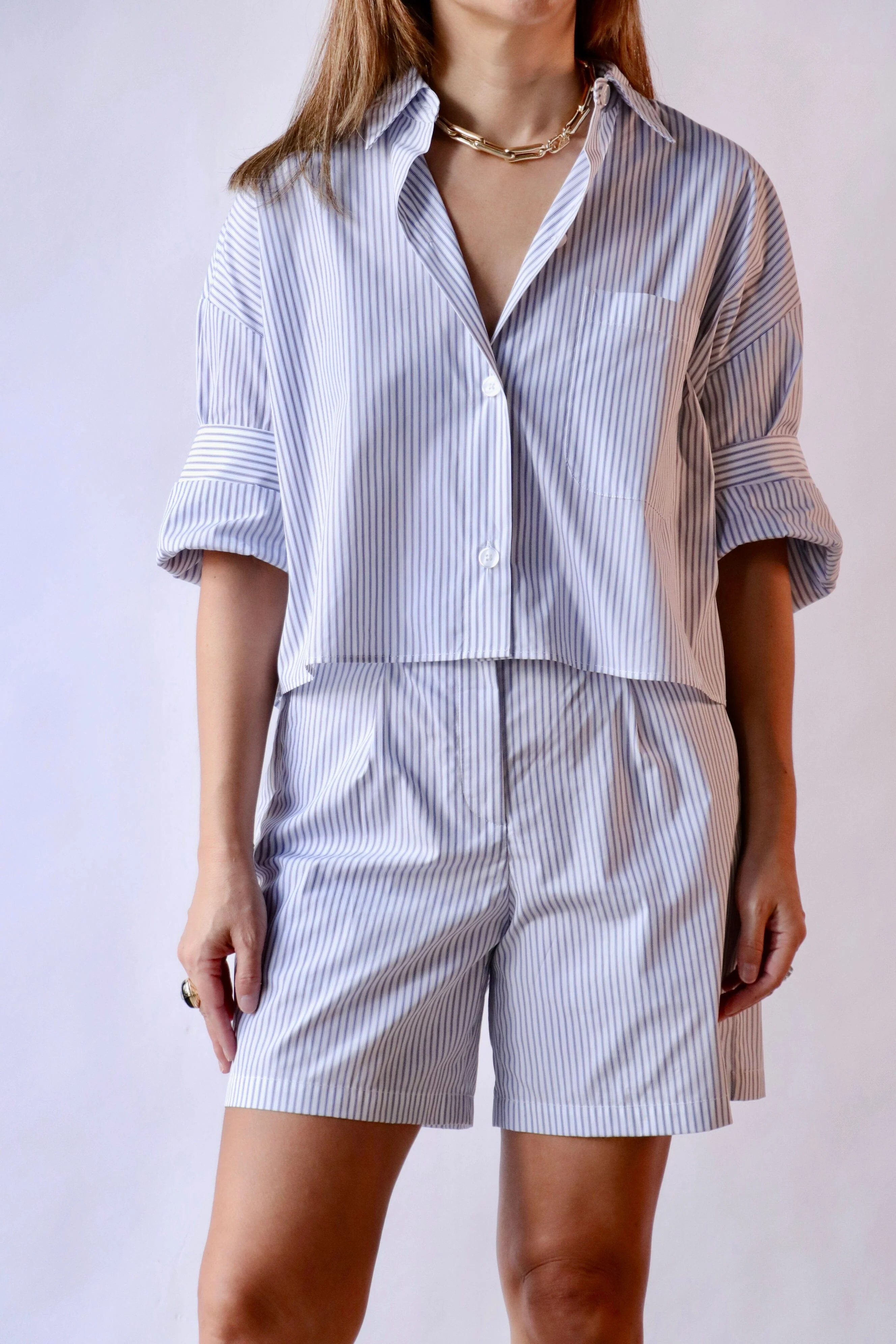 TWP Next Ex in Stripes White/Midnight - Image 4